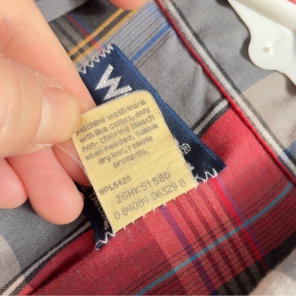 EUC Vintage Wrangler Pear Button‎ Western Shirt Cowboy Cut - Picture 5 of 5